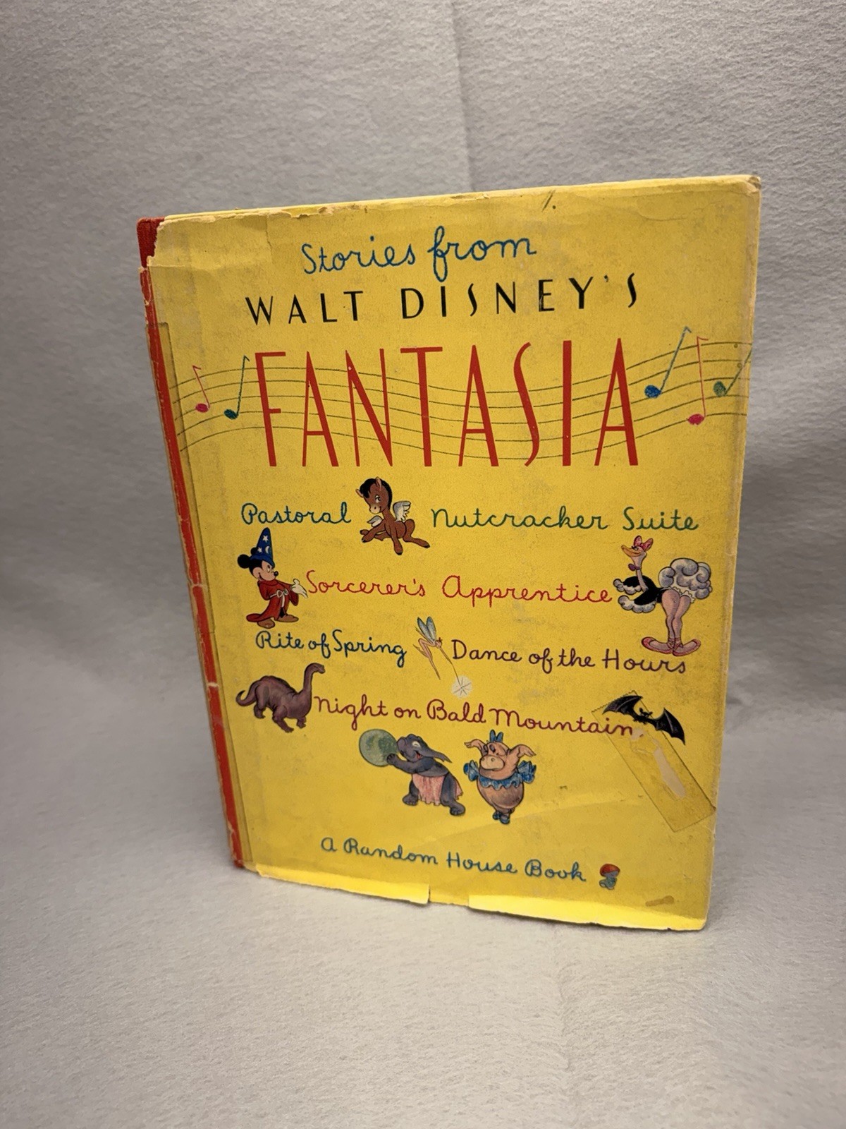 ORIG. 1940 1st EDITION STORIES FROM WALT DISNEY\'S FANTASIA HC BOOK RANDOM HOUSE ORIG. 1940 1st EDITION STORIES FROM WALT DISNEY\'S FANTASIA HC BOOK RANDOM HOUSE