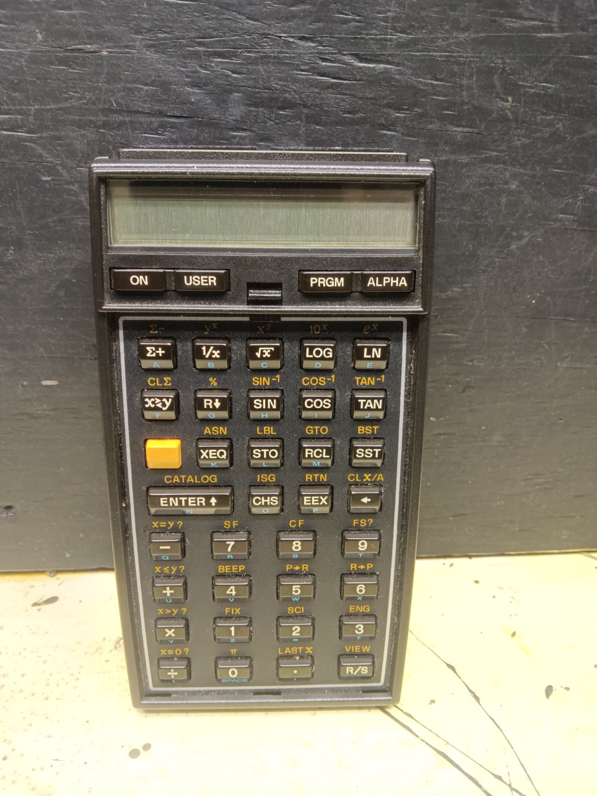 Vintage HP Hewlett Packard 41C Calculator Sold AS IS Vintage HP Hewlett Packard 41C Calculator Sold AS IS