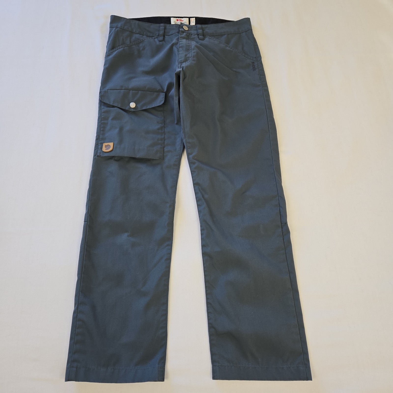 Fjallraven 81871 Greenland Jeans Hiking Pants Blue G-1000 Mens EU 46 US 31x28 Fjallraven 81871 Greenland Jeans Hiking Pants Blue G-1000 Mens EU 46 US 31x28