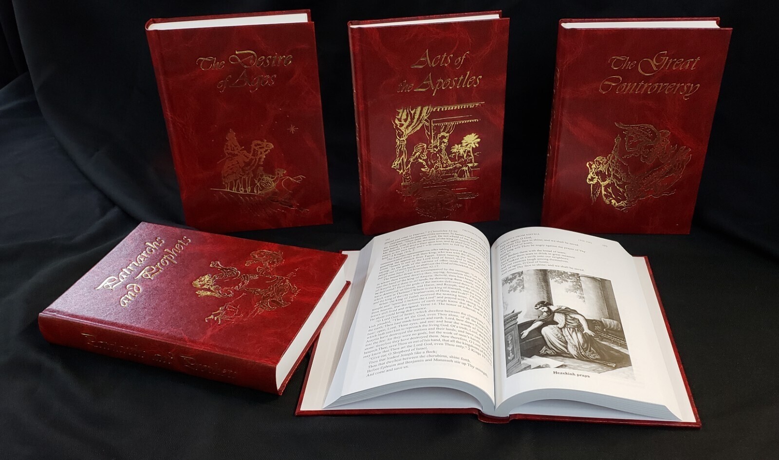 Conflict of the Ages Series 5 HARDCOVER BOOK SET by Ellen Gould White BRAND NEW