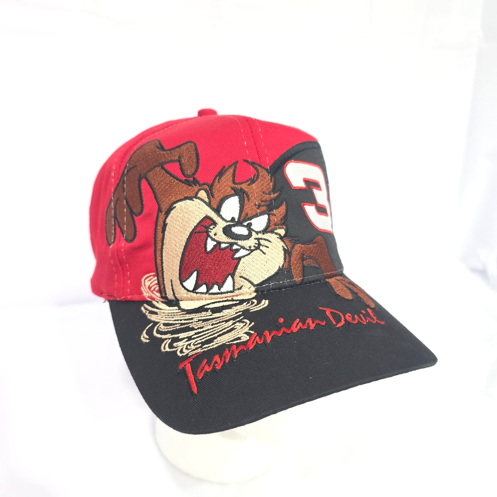Vintage Dale Earnhardt #3 Taz Tasmanian Devil Snapback Hat Cap NASCAR Chase READ