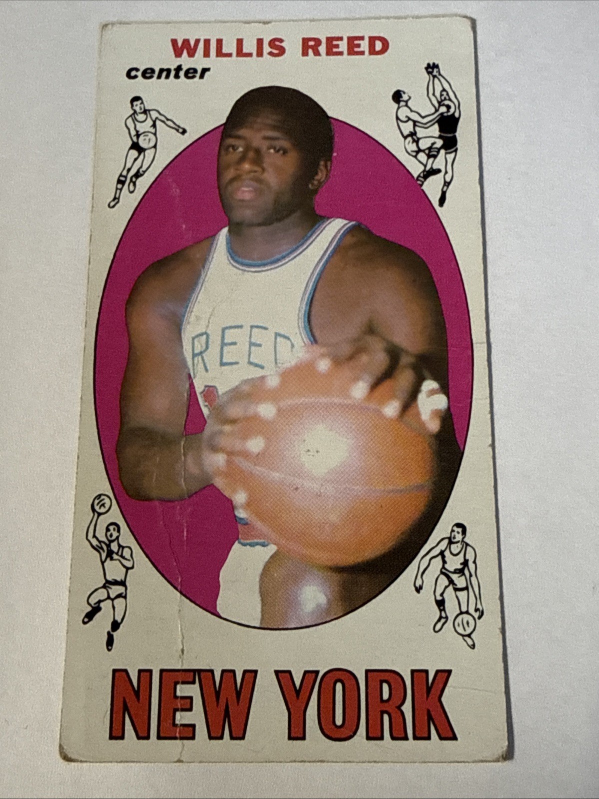 1969-70 Topps - Willis Reed #60 (RC) 1969-70 Topps - Willis Reed #60 (RC)