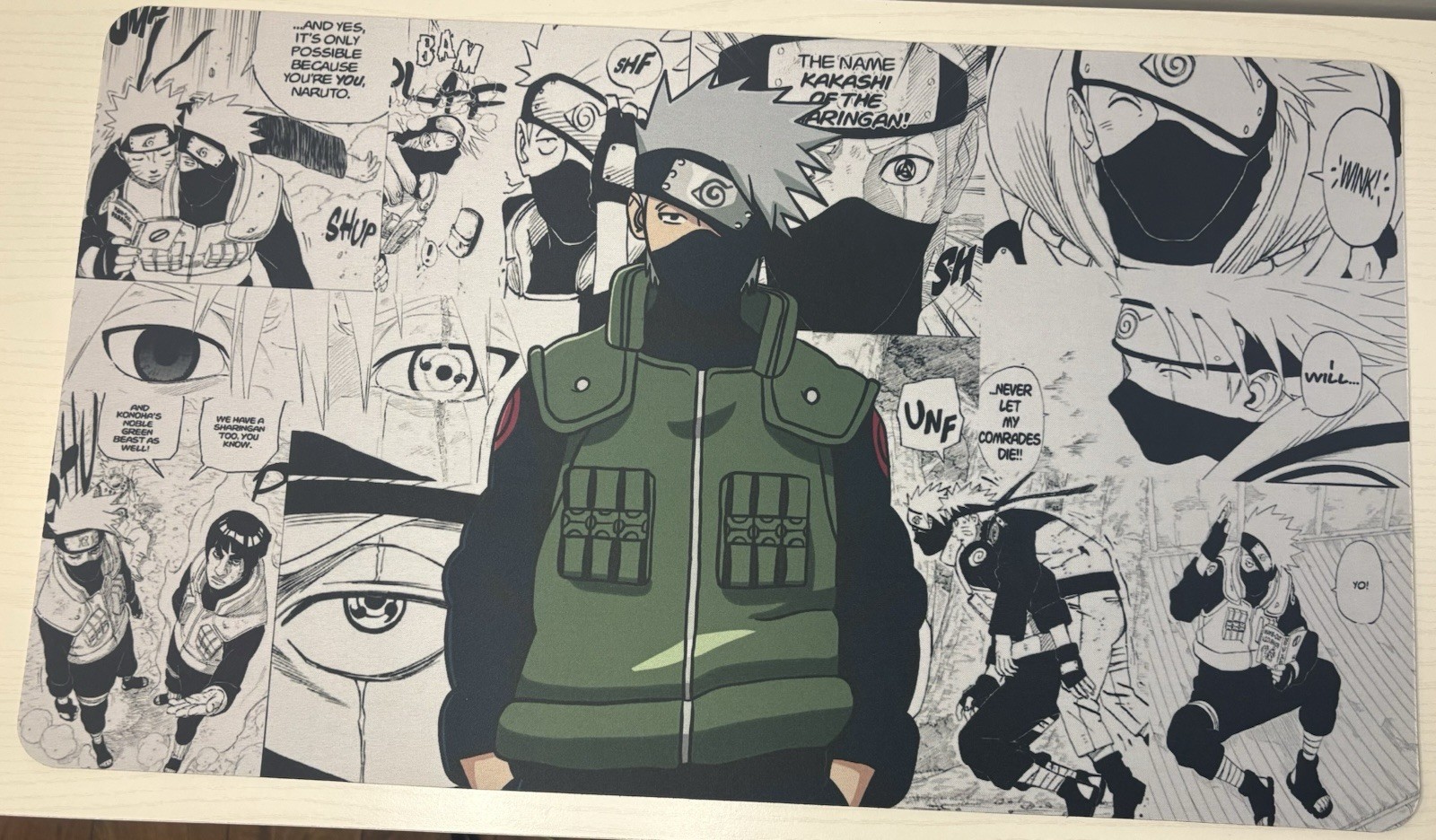 Handmade Kakashi Hatake Playmat - Naruto - 24\ Handmade Kakashi Hatake Playmat - Naruto - 24\