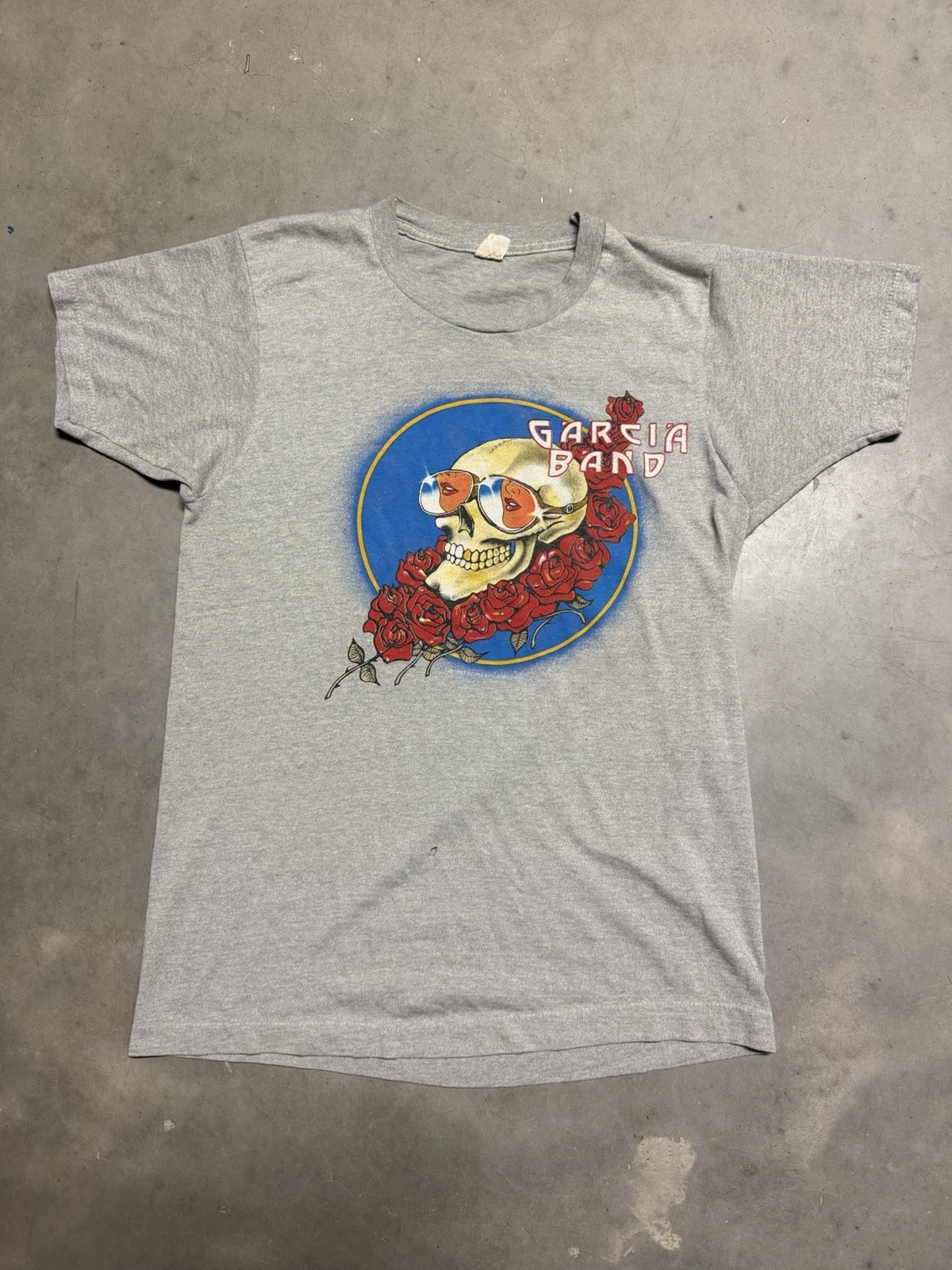 Vintage 1983 Jerry Garcia Band Spring Tour Rare Single Stitch T-shirt M/L