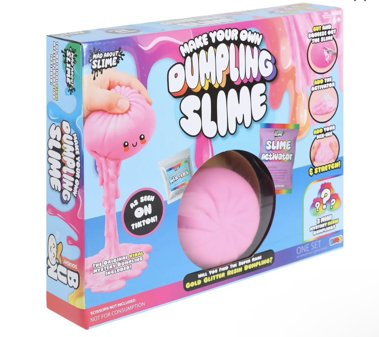 Viral RMS Make Your Own Dumpling Slime Kit Mystery Dumplings DIY NEW Viral RMS Make Your Own Dumpling Slime Kit Mystery Dumplings DIY NEW