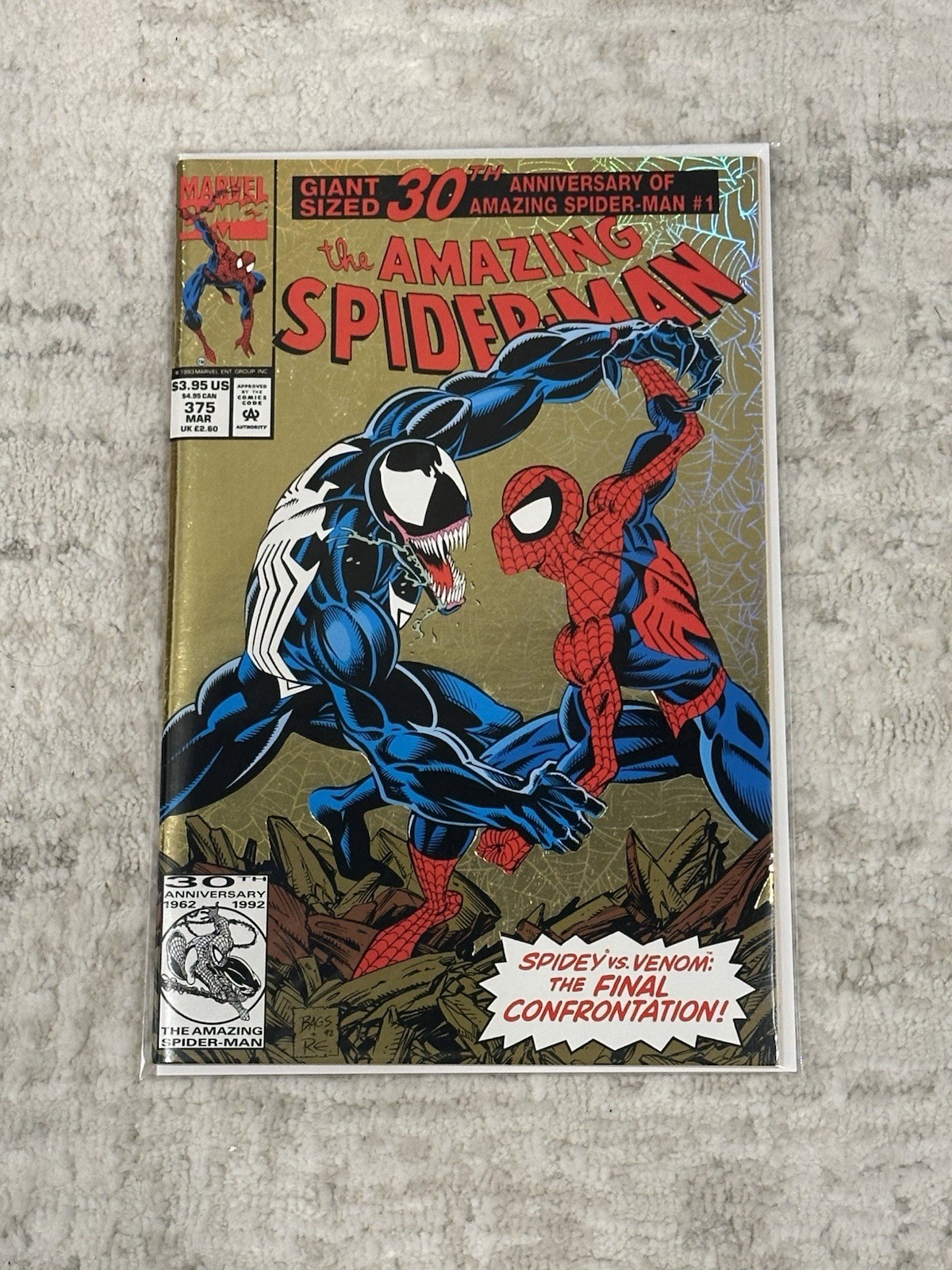 The Amazing Spider-Man #375 Marvel Comics March 1993 NM