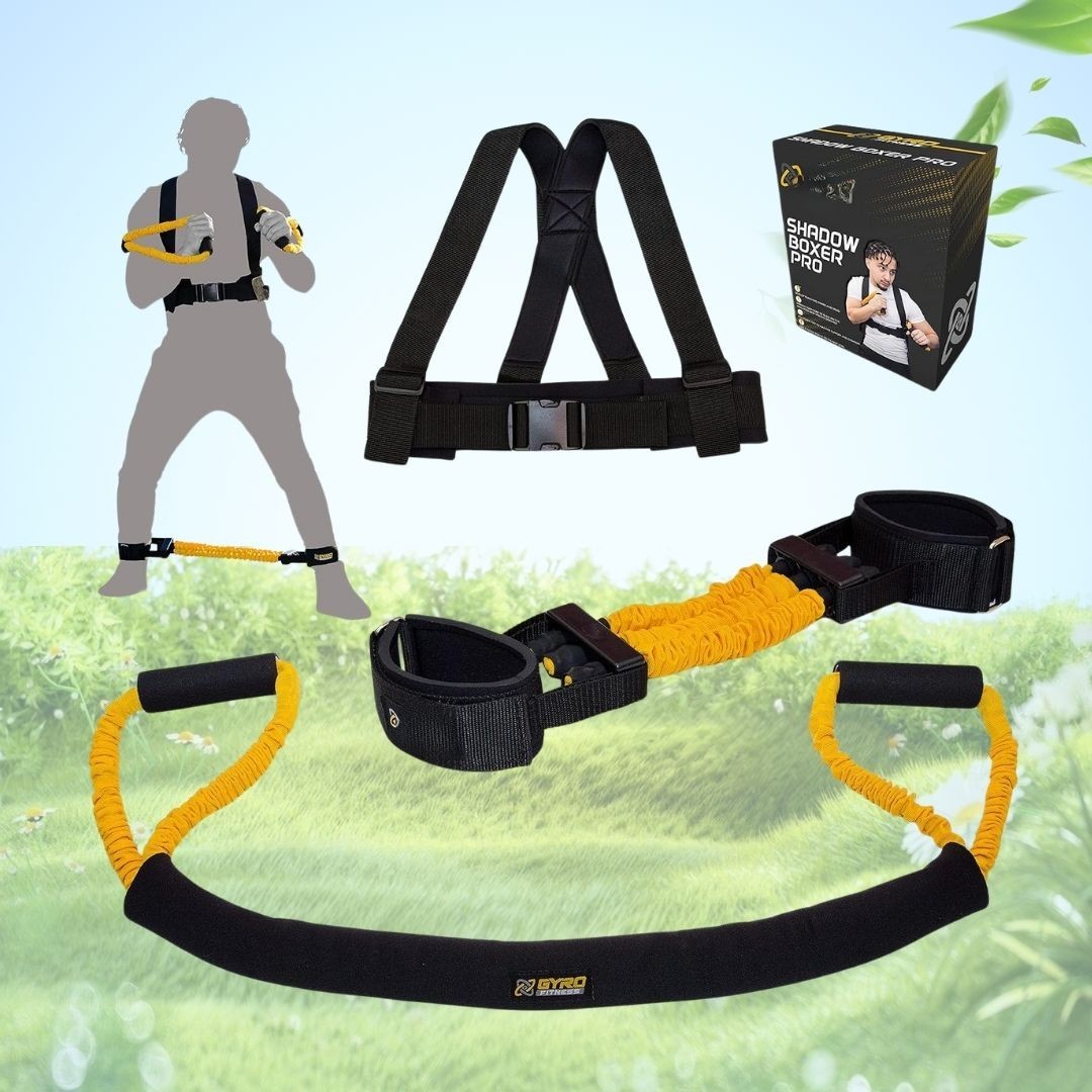 | Shadow Boxer Pro | Boxing Resistance Bands Set for Shadow Boxing, Comes with A