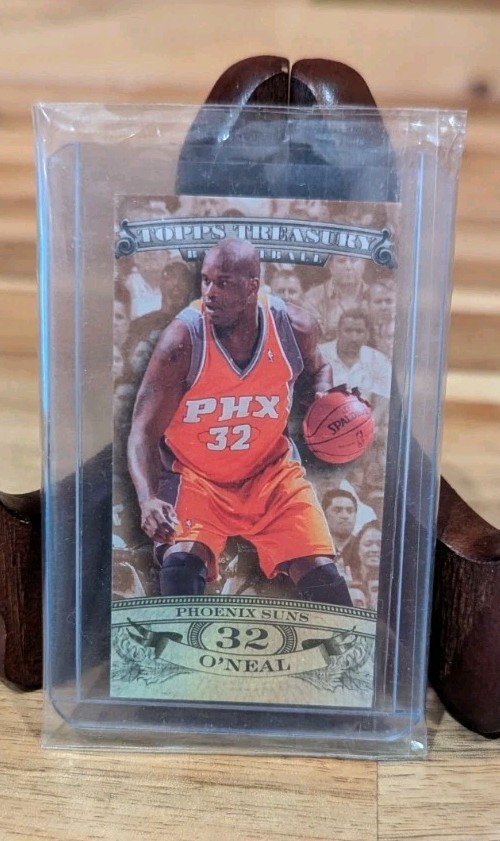 2008-09 NBA Topps Treasury Bronze Rip Card Mini Shaq Shaquille O'Neal 79 /99 2008-09 NBA Topps Treasury Bronze Rip Card Mini Shaq Shaquille O'Neal 79 /99