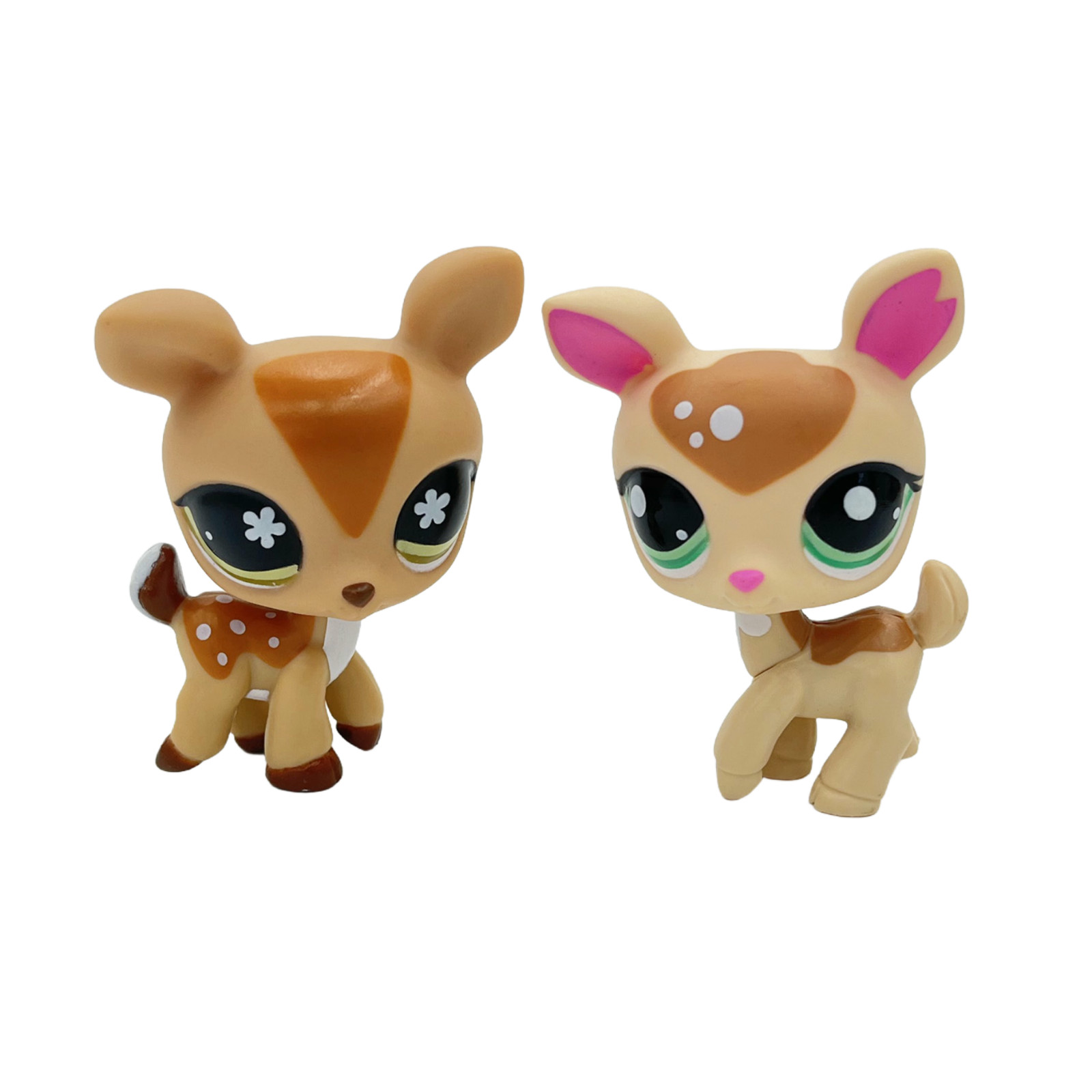 2pcs/lot Littlest pet shop Toy girls bobble head Sika deer #634 and #2486