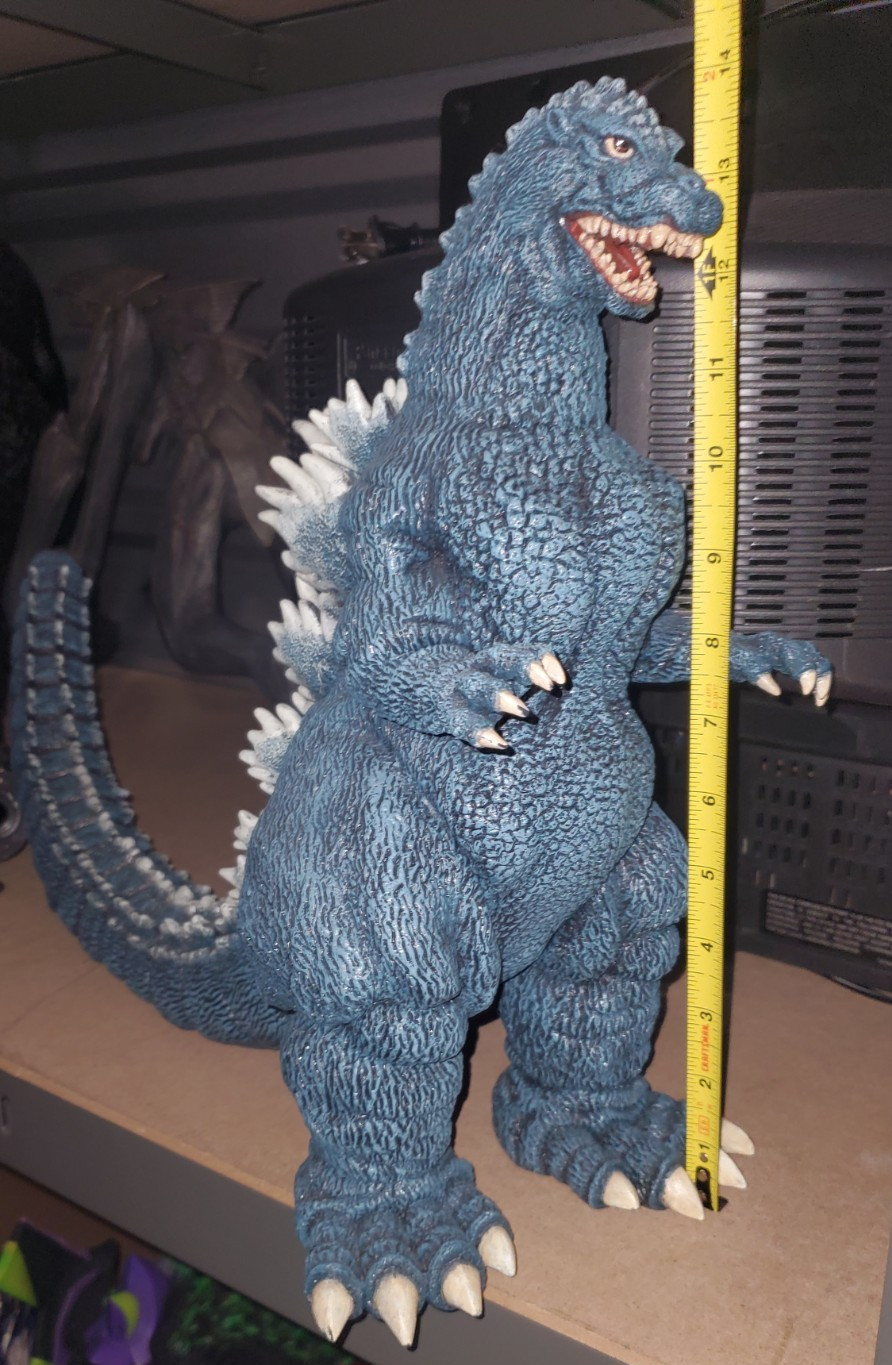 35㎝ Bandai Big Scale Heisei Godzilla 1991 XL giant vintage vinyl figure repaint