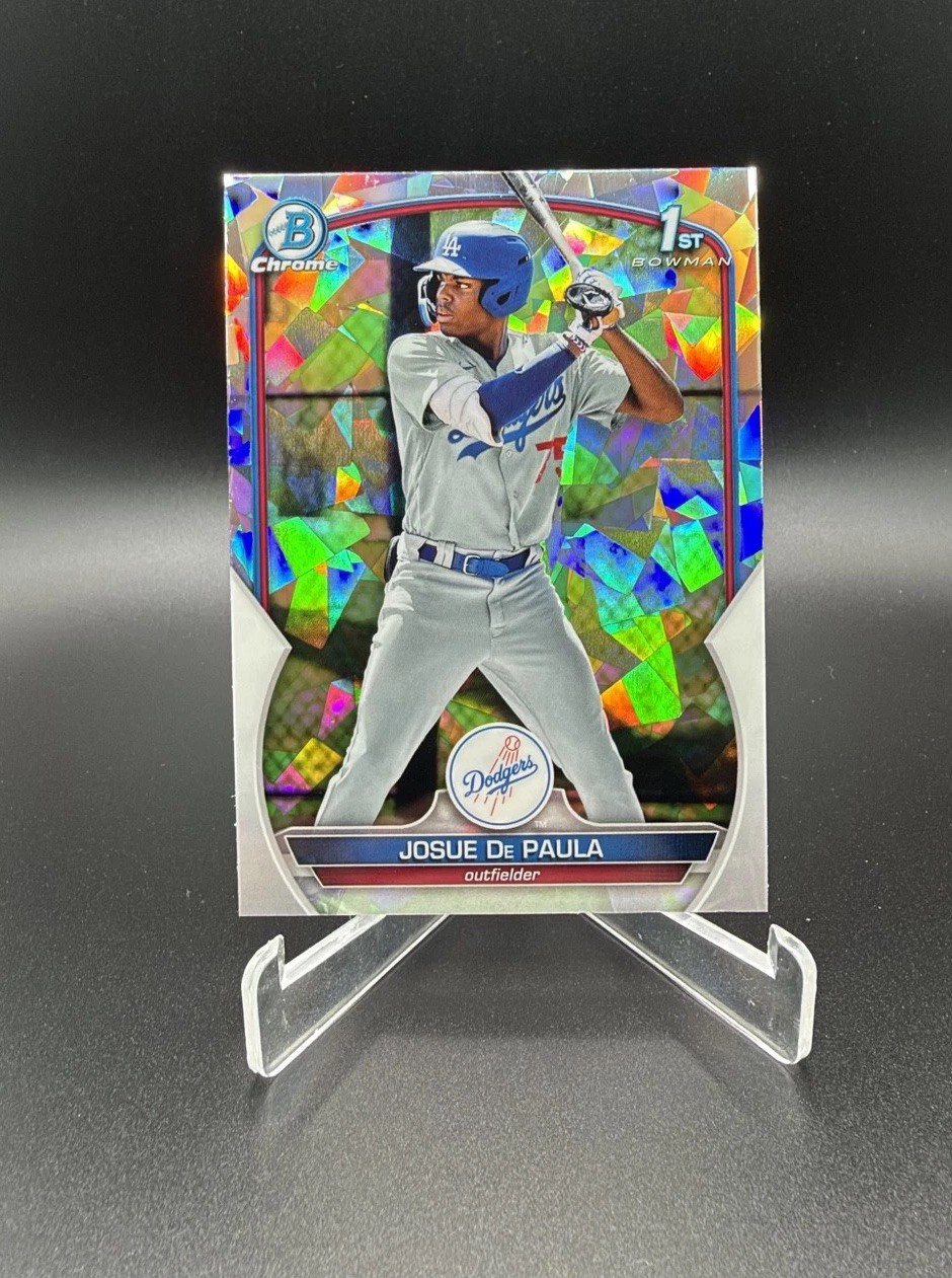 2023 Bowman - Chrome Prospects Josue De Paula #BCP-111 Atomic Refractor (RC)