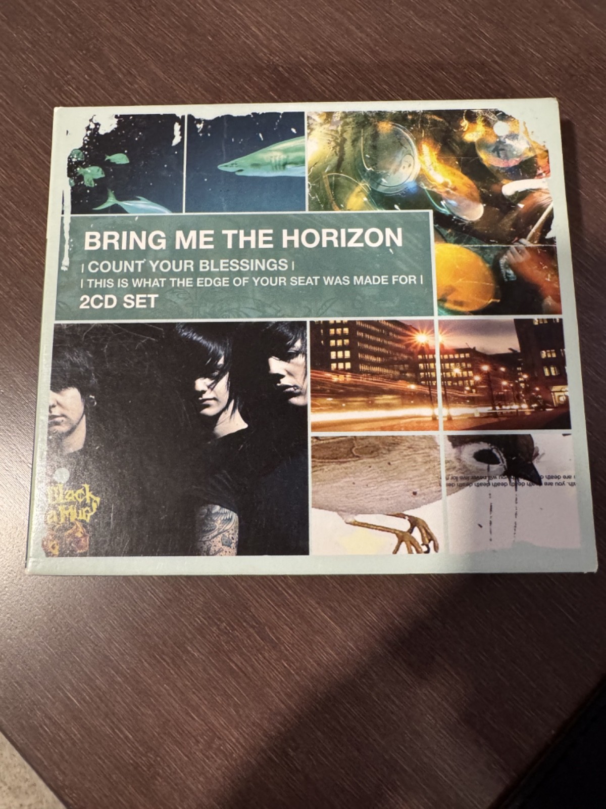 Bring Me the Horizon 2 CD Set: Count Your Blessings/Edge of Your Seat CD (RARE) Bring Me the Horizon 2 CD Set: Count Your Blessings/Edge of Your Seat CD (RARE)