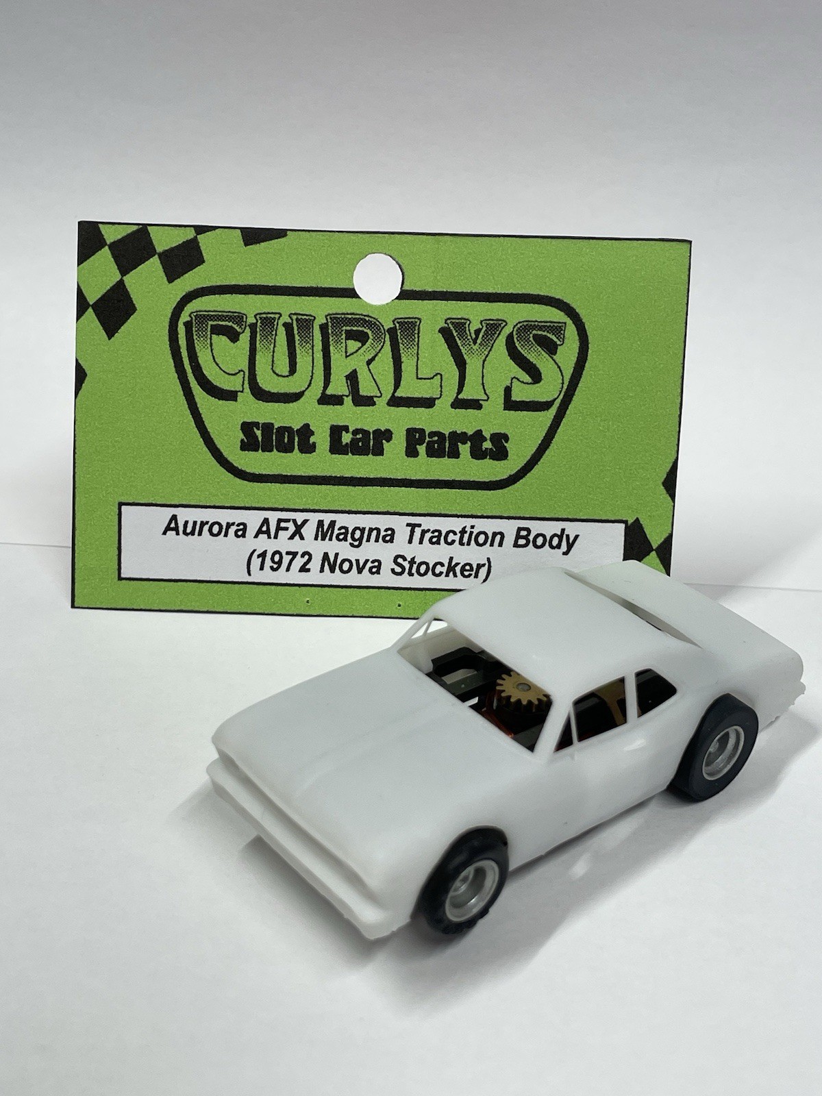 Curlys Slot Car Parts Aurora AFX Magna Traction 1972 Nova Stocker Body