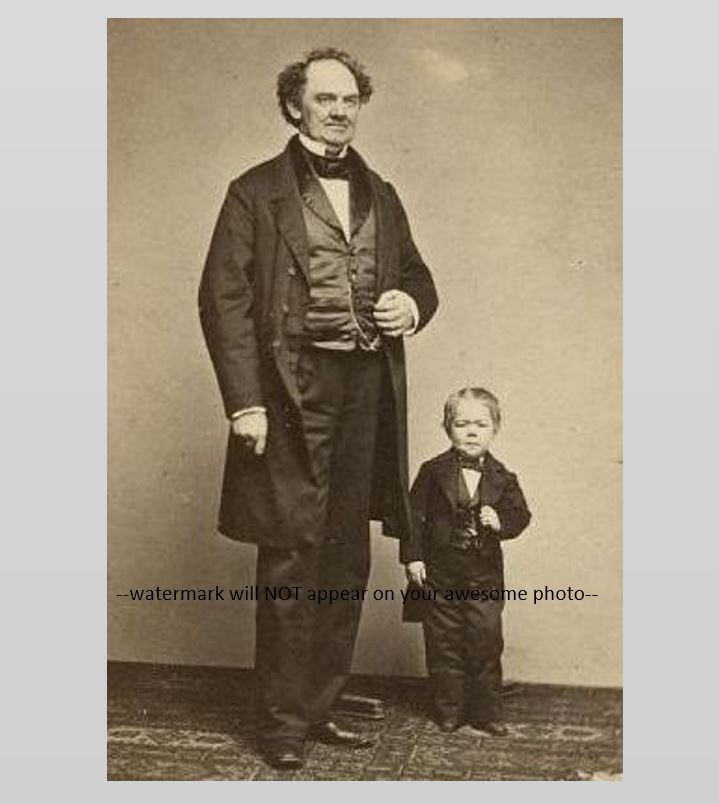 Vintage PT Barnum Circus Freak PHOTO Commodore Nutt Midget Dwarf Sideshow Star Vintage PT Barnum Circus Freak PHOTO Commodore Nutt Midget Dwarf Sideshow Star