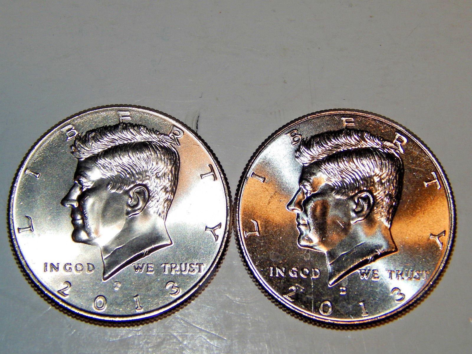 2013 P & D KENNEDY HALVES - FRESH FROM MINT ROLLS