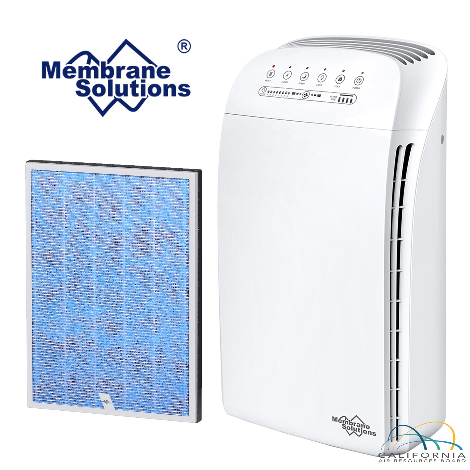Home Large Room Air Purifier with Medical Filters for Allergies Smoke Pet