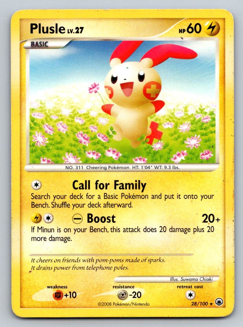 Plusle 28/100 MP Majestic Dawn Pokemon