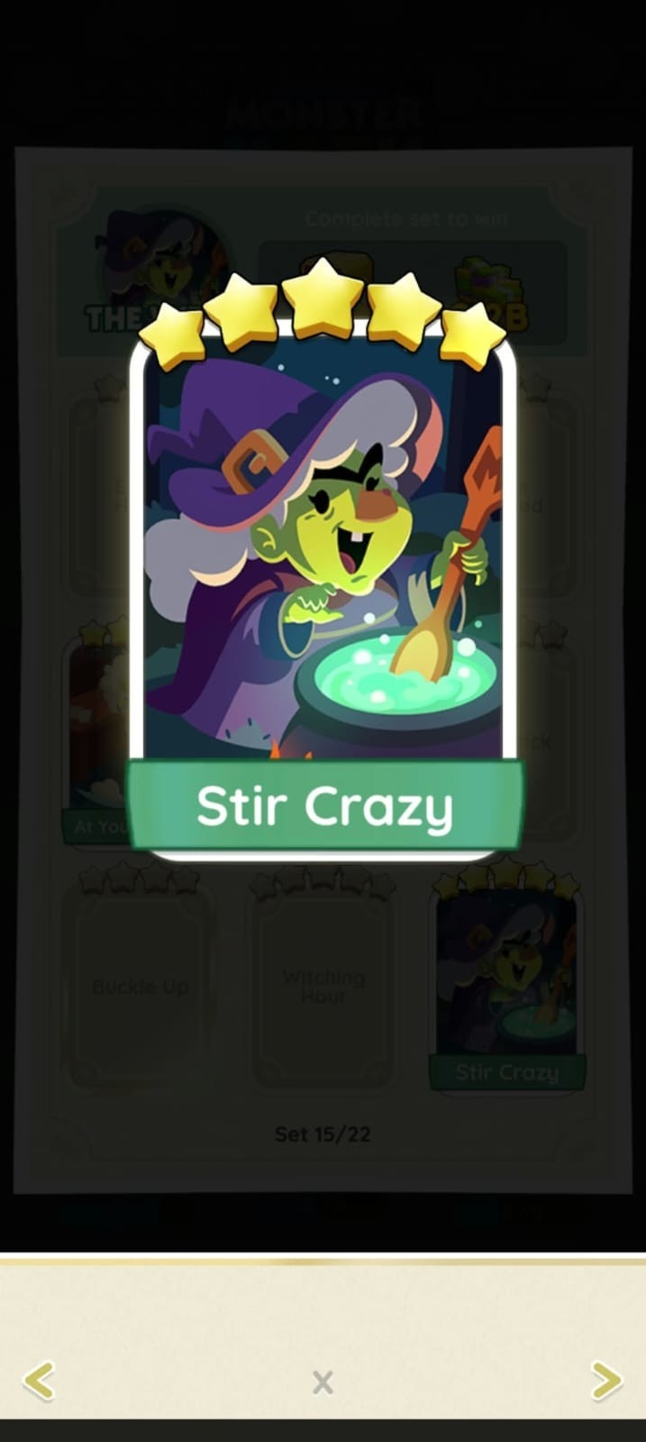 ⚡Monopoly_go ⚡Stir Crazy ⚡1x  5 Star  (Set 15) Fast Sending 