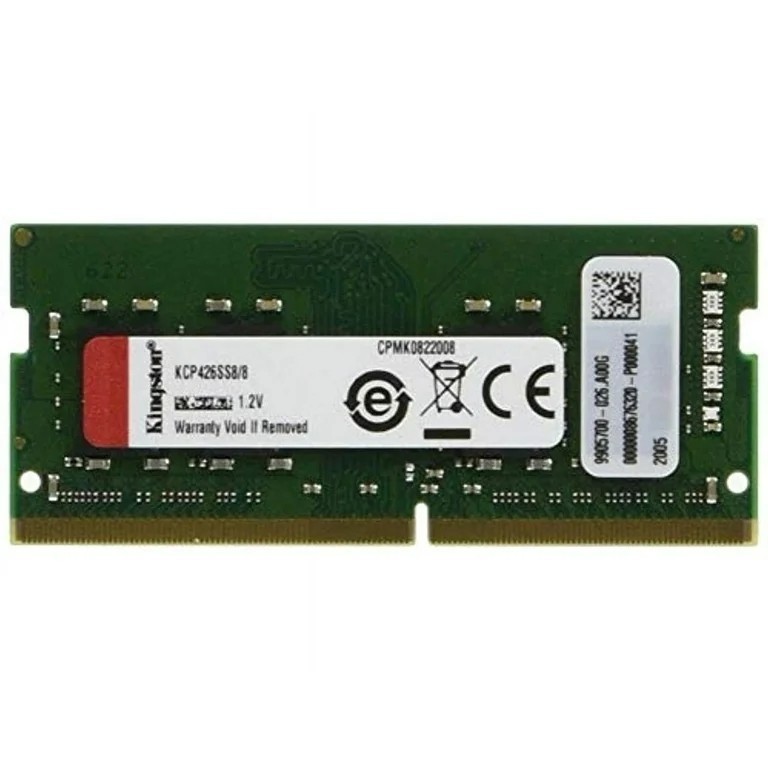 Kingston 8GB 3200MHz PC4-25600 DDR4 260-Pin SODIMM Laptop Memory (KCP432SS8/8)