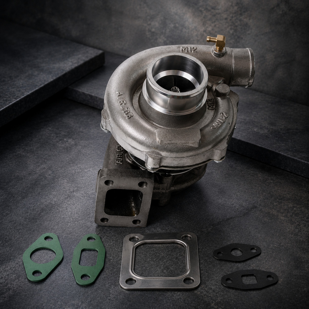 Universal Turbo T3T4 T04E A/R .50 Turbine A/R. 63 T3 Flange Turbocharger 400+HP