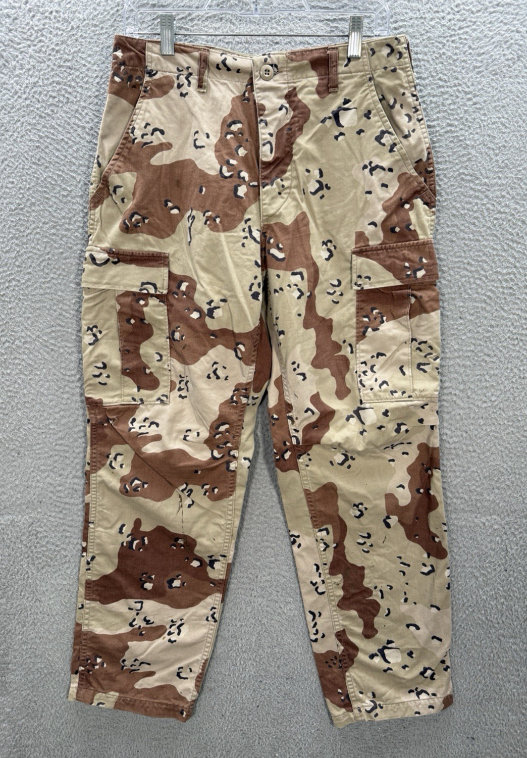 Vintage Military Pants Adult Small Short Camouflage Chocolate Chip Camo 90s Vintage Military Pants Adult Small Short Camouflage Chocolate Chip Camo 90s