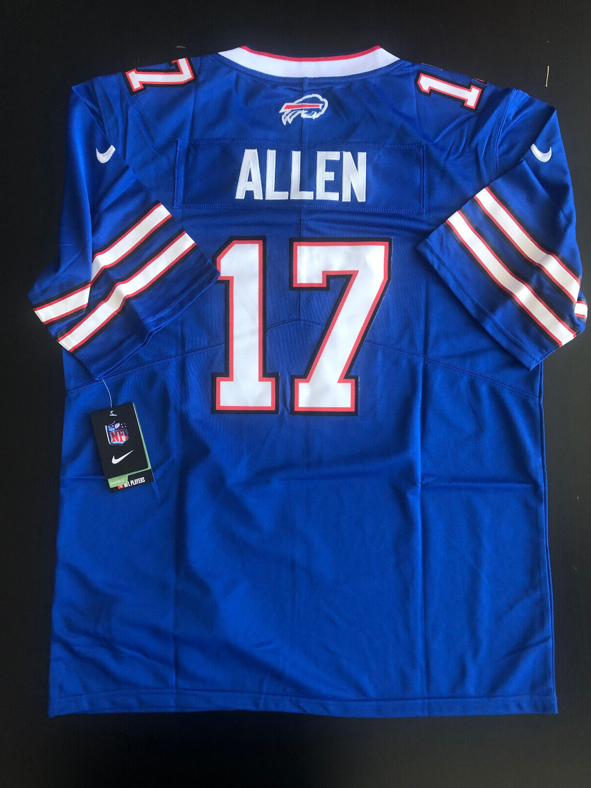 Nike Men\'s On Field Josh Allen #17 Buffalo Bills Blue Jersey Size MEDIUM NWT