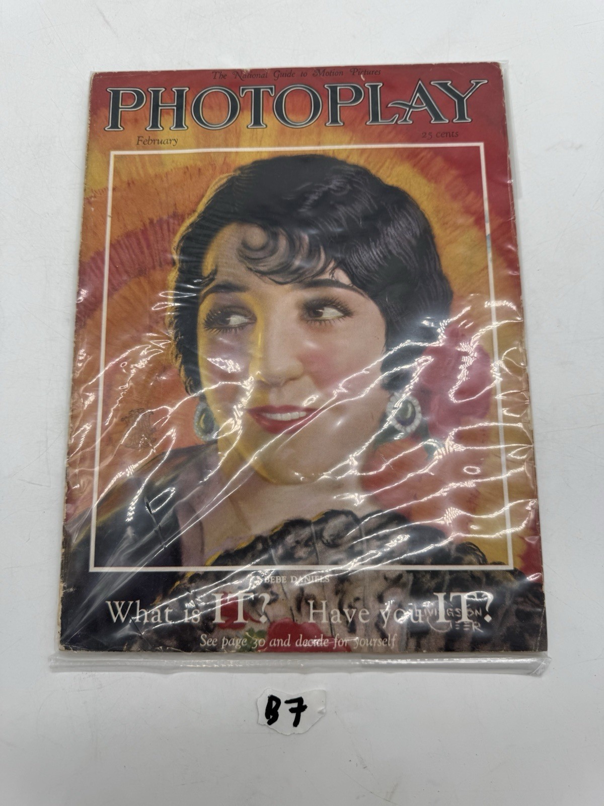 February 1926 Photoplay Magazine Bebe Daniels Cover Woodbury Soap Ad Ephemera February 1926 Photoplay Magazine Bebe Daniels Cover Woodbury Soap Ad Ephemera