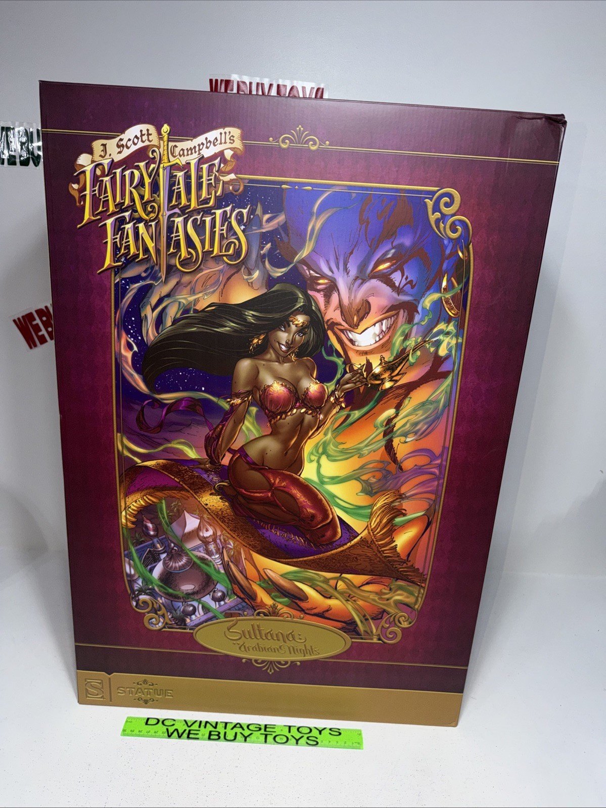 Sideshow Fairytale Fantasies Statue J Scott Campbell Sultana Arabian Nights 🔥