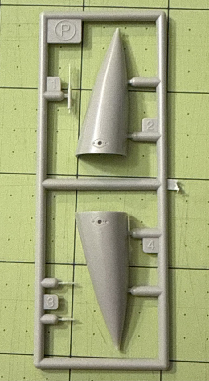 Tamiya 61098 61101 61106 1/48 F-16 Falcon Kitbash Parts Nose Sprue P