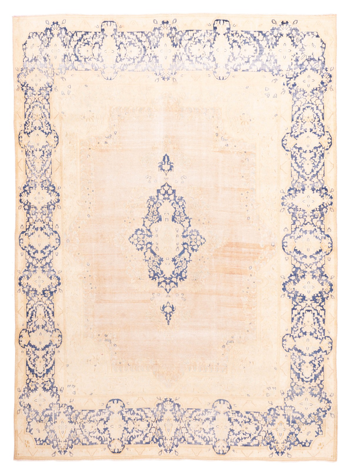 Traditional Vintage Hand-Knotted Area Rug 9\'9\