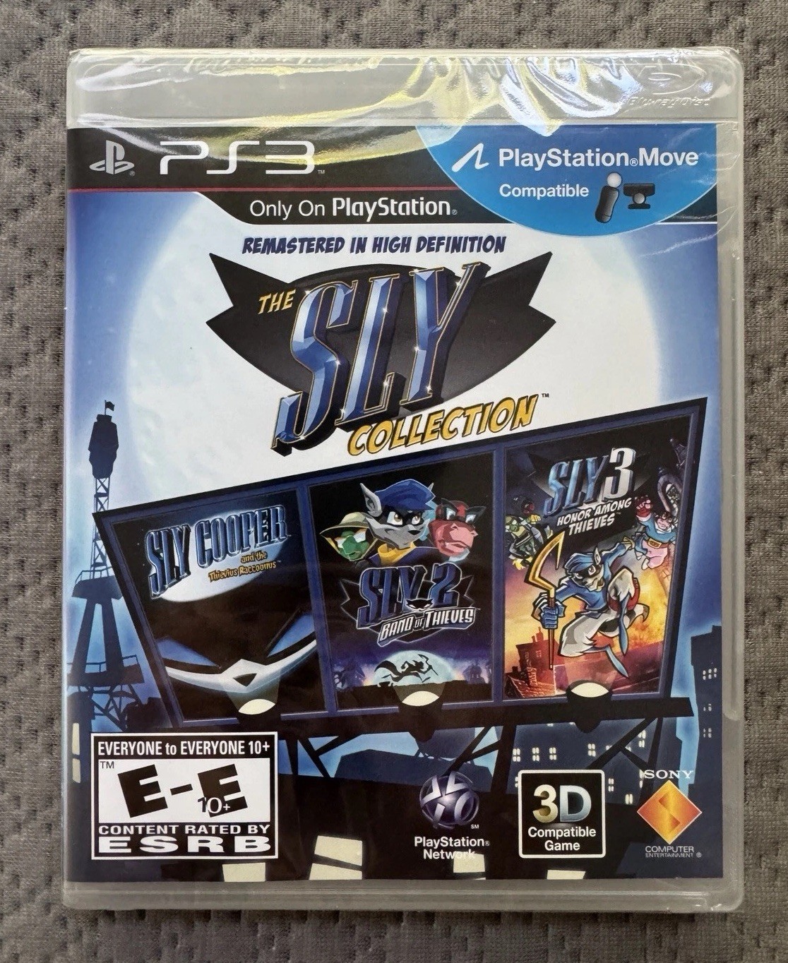 THE SLY COLLECTION PS3 PlayStation 3 [2010 Action/Adventure] Cooper NEW SEALED