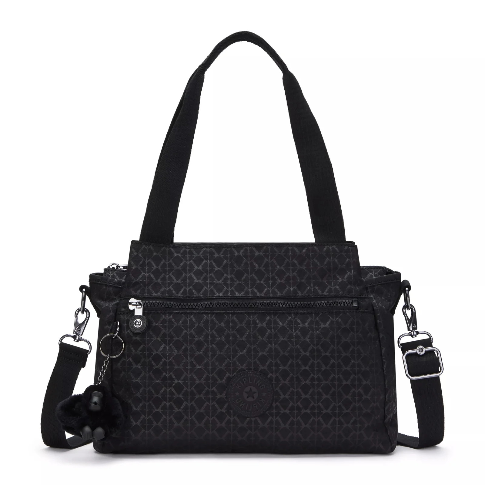 Kipling Women\'s Elysia Printed Shoulder Bag with Adjustable Strap