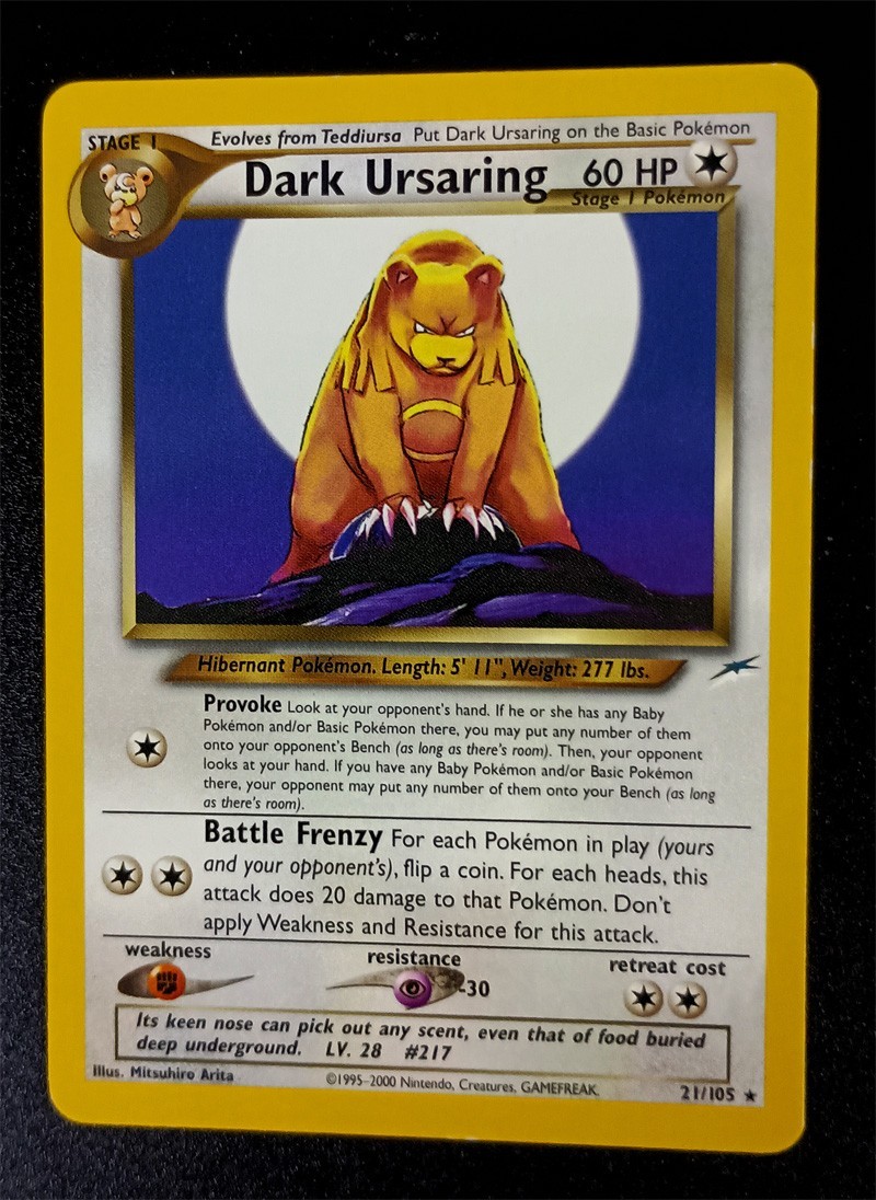 Dark Ursaring 21/105 Rare non holo Neo Destiny LP Free eBay Shipping 2a Dark Ursaring 21/105 Rare non holo Neo Destiny LP Free eBay Shipping 2a