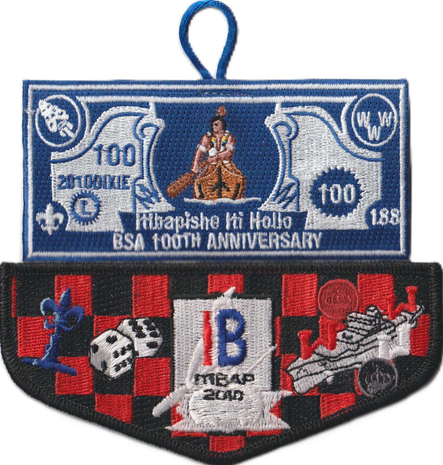 Itibapishe Iti Hollo Lodge 188 NC 2010 70th Anniv. Set Flap (AR5164)