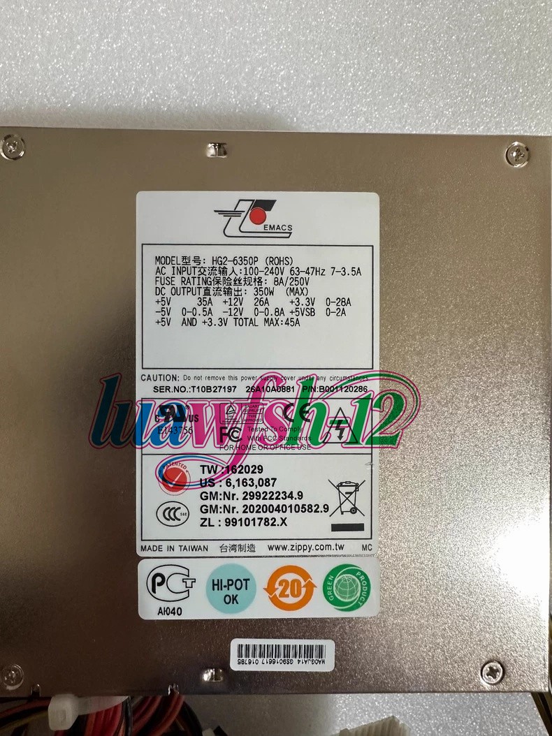 1PCS NEW HG2-6350P Industrial Computer Equipment Power Supply One Year Warranty