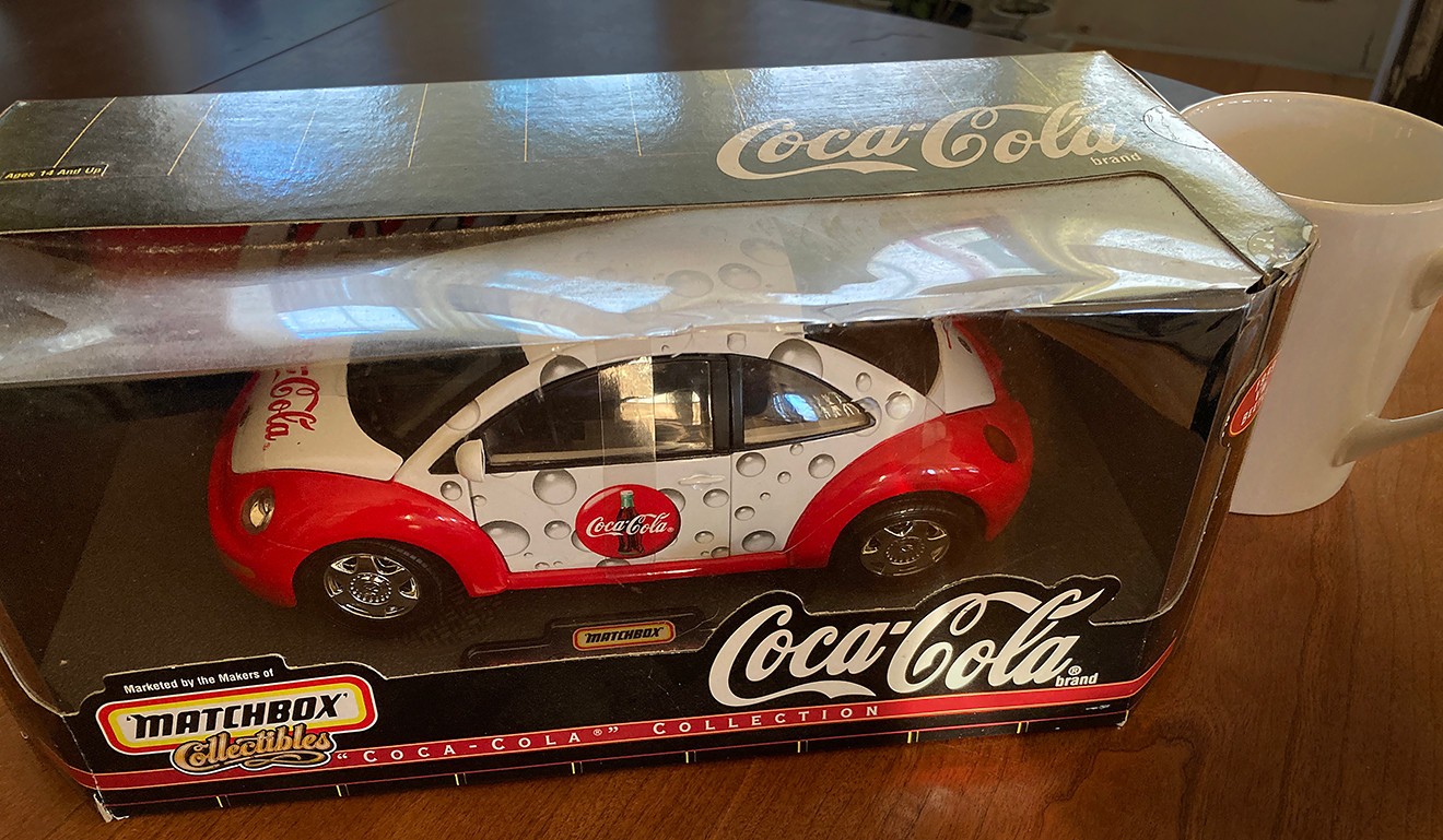Vintage 1999-2000 Matchbox Collectibles Coca Cola Volkswagen Beetle 1:18 Diecast Vintage 1999-2000 Matchbox Collectibles Coca Cola Volkswagen Beetle 1:18 Diecast