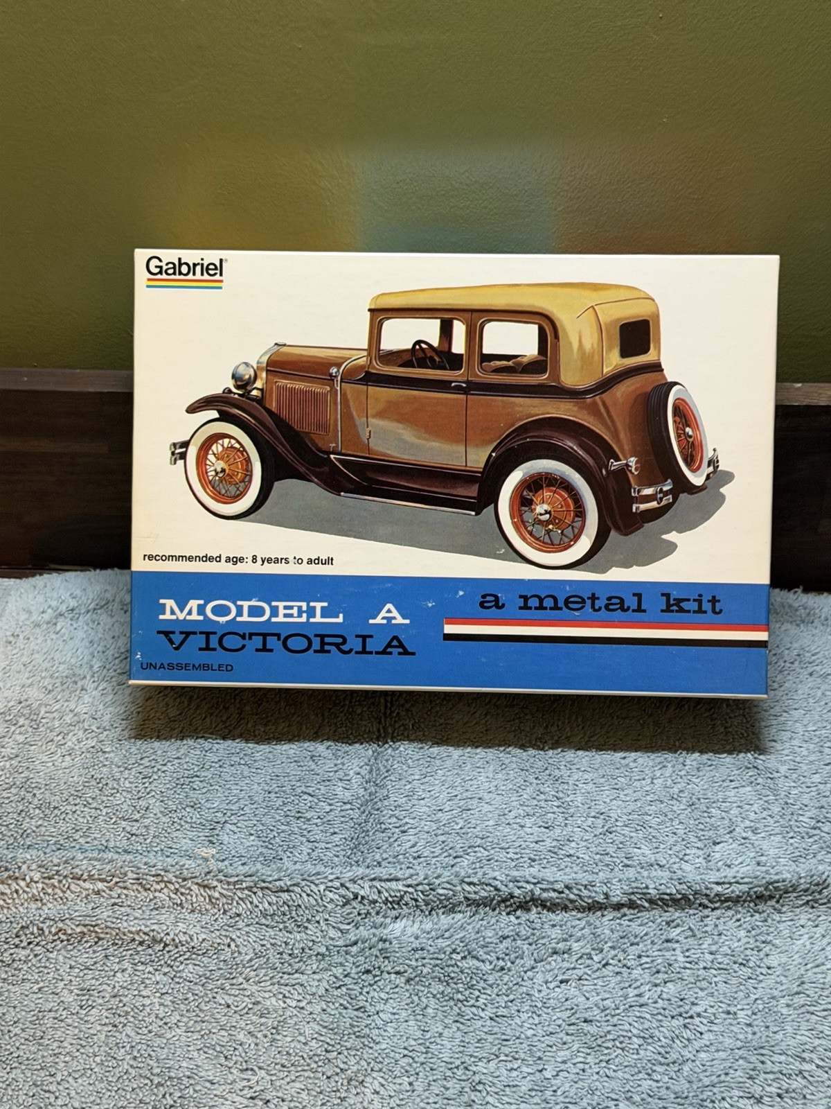 Vintage Gabriel Model A Victoria Metal Kit No 4866 Unassembled W/ Box Parts Vintage Gabriel Model A Victoria Metal Kit No 4866 Unassembled W/ Box Parts