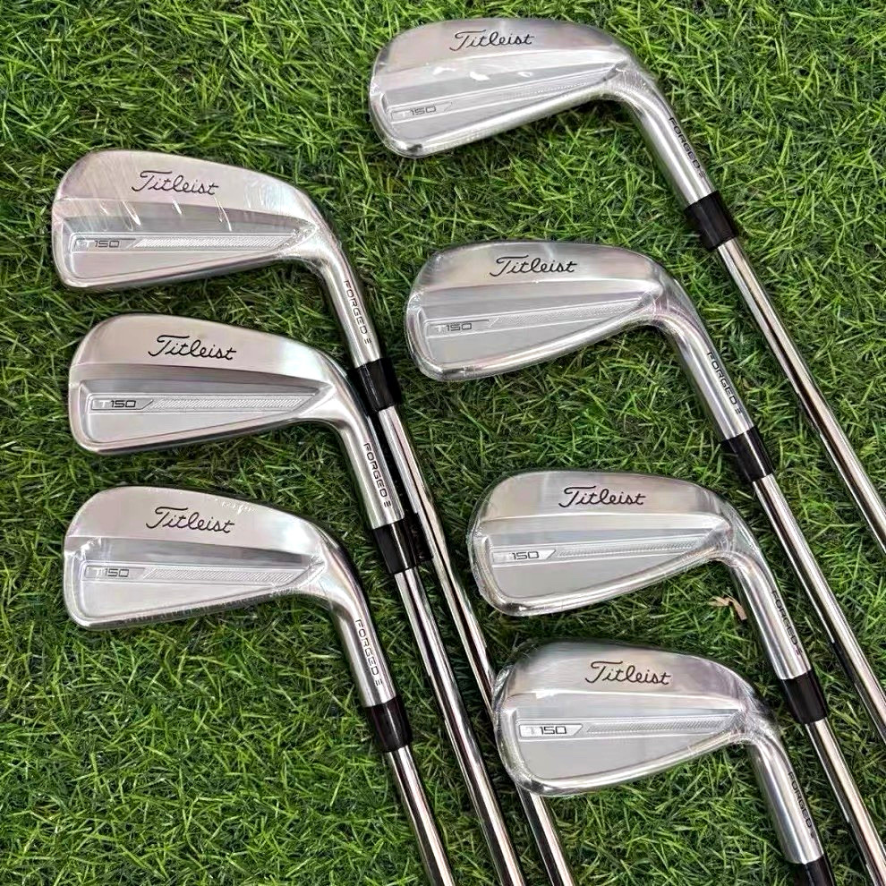 Titleist T150 Iron Set 4-PW 7 Clubs RH Stiff Steel Shaft Silver