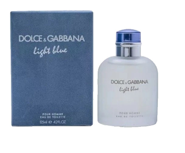 Light Blue by Dolce & Gabbana 4.2 oz EDT Cologne Spray Men\'s New & Sealed Light Blue by Dolce & Gabbana 4.2 oz EDT Cologne Spray Men\'s New & Sealed