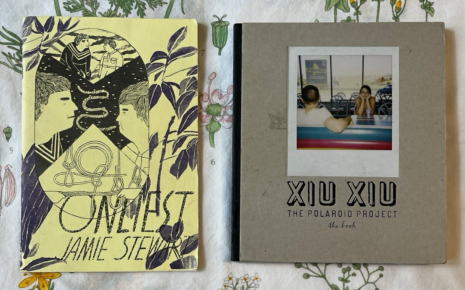 Onliest by Jamie Stewart (Signed) and Xiu Xiu: The Polaroid Project (with CD) 