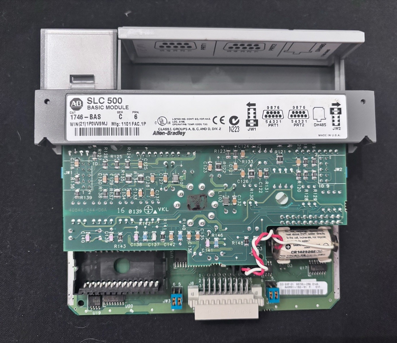 1746-BAS /C Allen bradley SLC 500 Basic Module 1746BAS W133