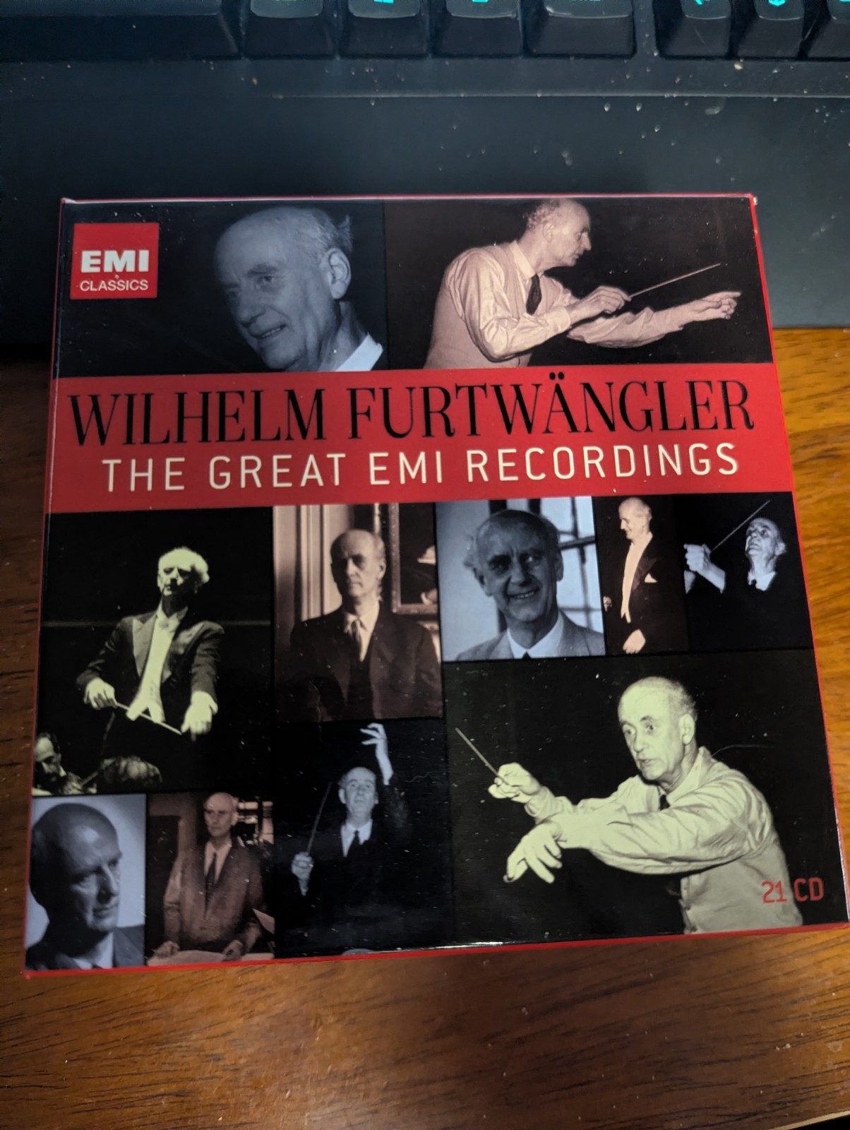 WILHELM FURTWANGLER: Great EMI Recordings 21x CD Box NM