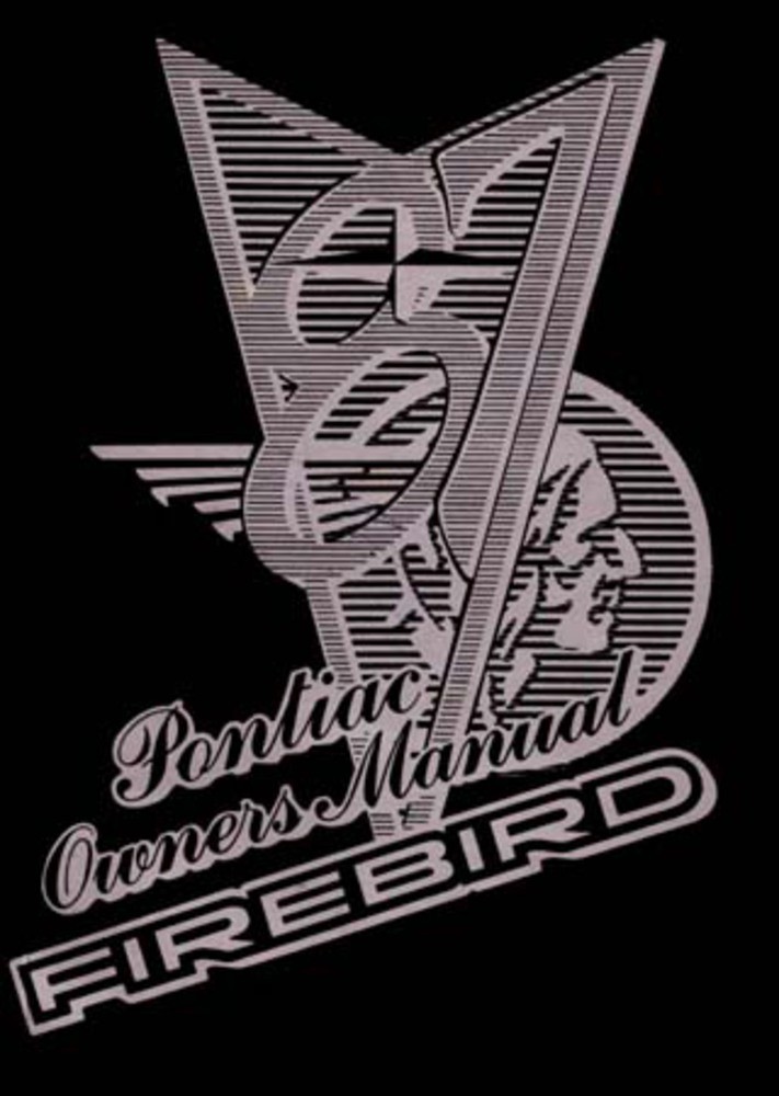 1987 Pontiac Firebird Owner\'s Manual