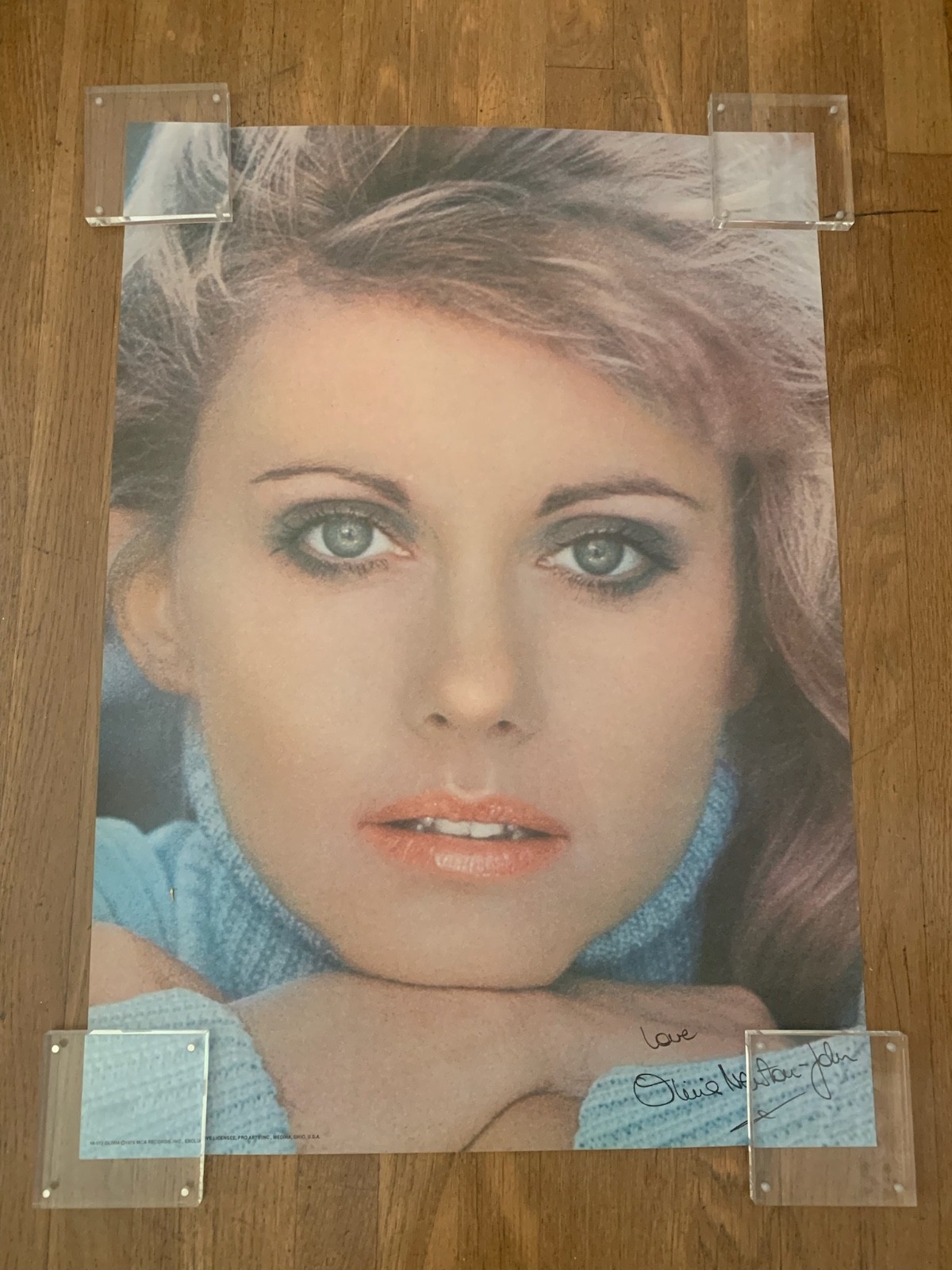 Rare 1978 Olivia Newton-John Greatest Hits MCA Promo Poster 20x28 Mint