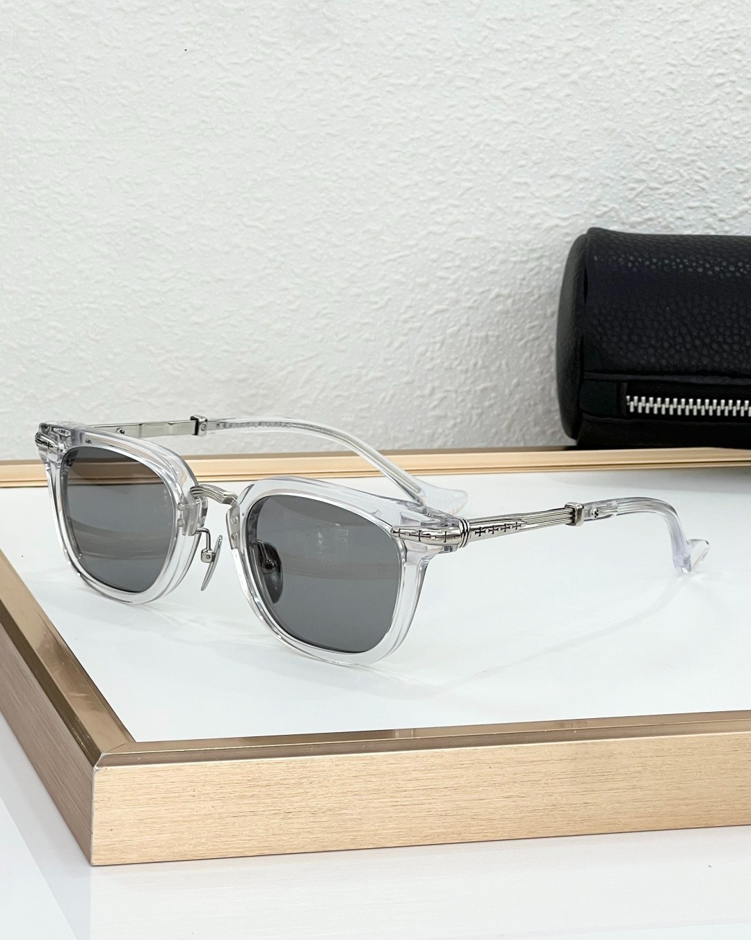 Chrome Hearts TITANASLUVR Sunglasses Frame Size 51-23-145  Eyewear