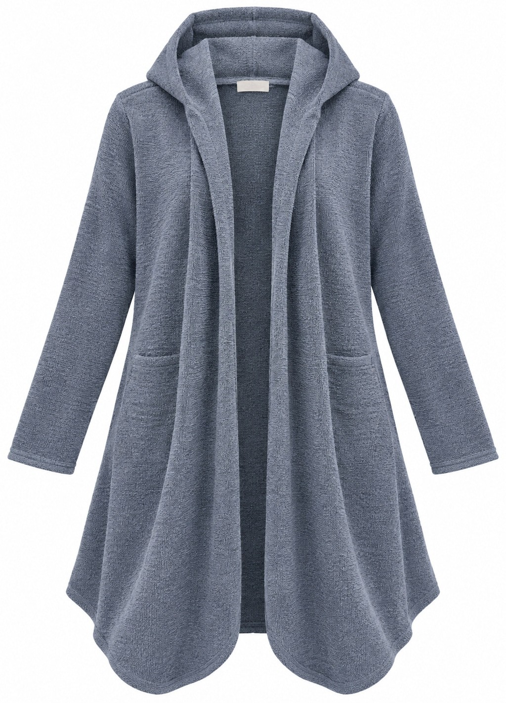 Women\'s Vine Street Blue Hooded Cardigan Sweater Size XL 439 Women\'s Vine Street Blue Hooded Cardigan Sweater Size XL 439