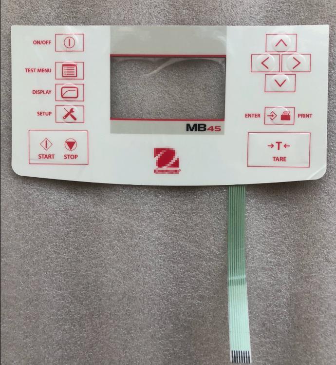 Operating Membrane Overlay for Ohaus Adventurer MB45 Moisture Analyzer / Balance Operating Membrane Overlay for Ohaus Adventurer MB45 Moisture Analyzer / Balance