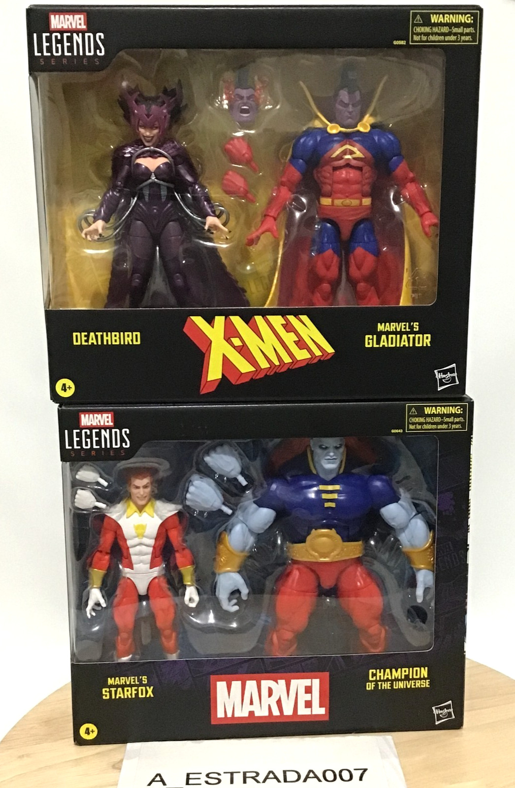 Marvel Legends Series X-Men Deathbird Gladiator / Starfox & Champion LOT NIB