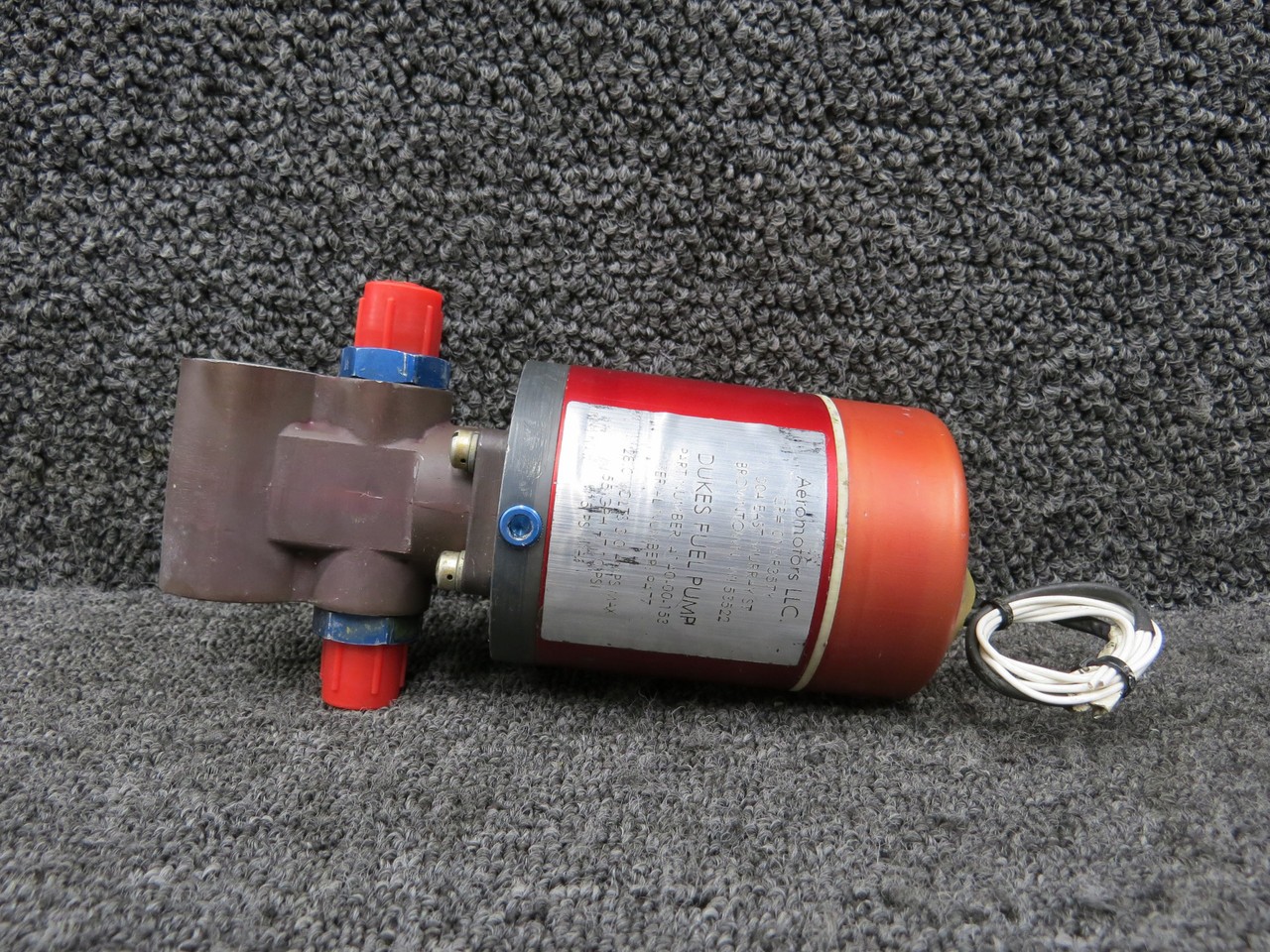 4140-00-153 Dukes Auxiliary Fuel Pump Assembly LH or RH (28V, 3A)