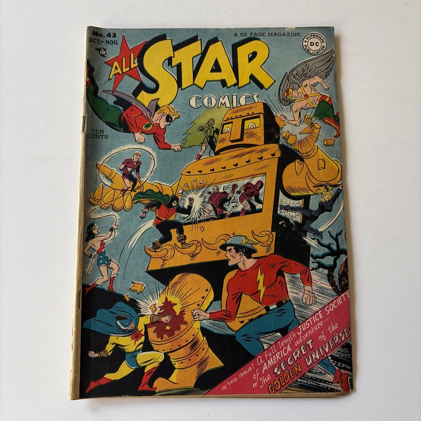 ALL STAR COMICS #43 (1948) - DC GOLDEN AGE JSA APPEARANCE BROOME